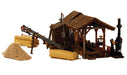 Woodland Scenics BR5044 HO Scale Built Up Structure - Buzz's Sawmill