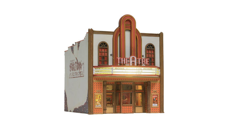 Woodland Scenics BR5054 HO Scale Built Up Structure - Theater