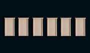 Woodland Scenics C1158 N Scale Retaining Wall - Concrete (6-Pack)