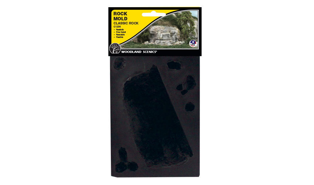 Woodland Scenics C1236 Rock Mold - Classic Rock