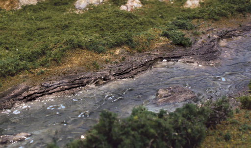 Woodland Scenics C1245 Rock Mold - Creek Bank