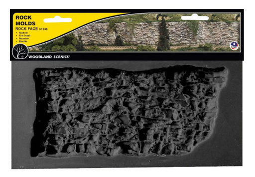 Woodland Scenics C1248 Rock Mold - Rock Face