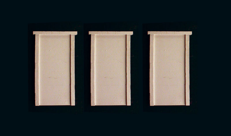 Woodland Scenics C1258 HO Scale Retaining Wall - Concrete (3-Pack)