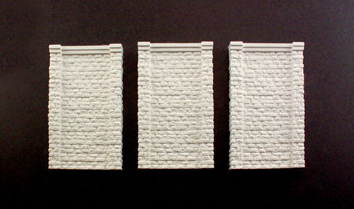 Woodland Scenics C1259 HO Scale Retaining Wall - Cut Stone (3-Pack)