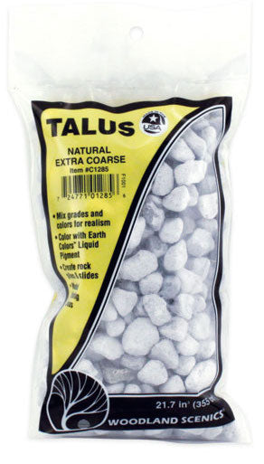 Woodland Scenics C1285 Extra Coarse Talus Bag - Natural (25 cu. in.)Woodland Scenics C1285 Extra Coarse Talus Bag - Natural (25 cu. in.)