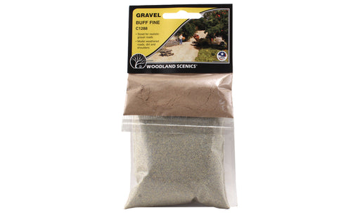 Woodland Scenics C1288 Fine Gravel Buff