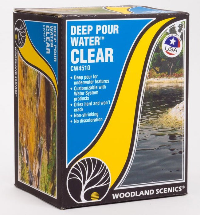 Woodland Scenics CW4510 Deep Pour Water Clear 12oz