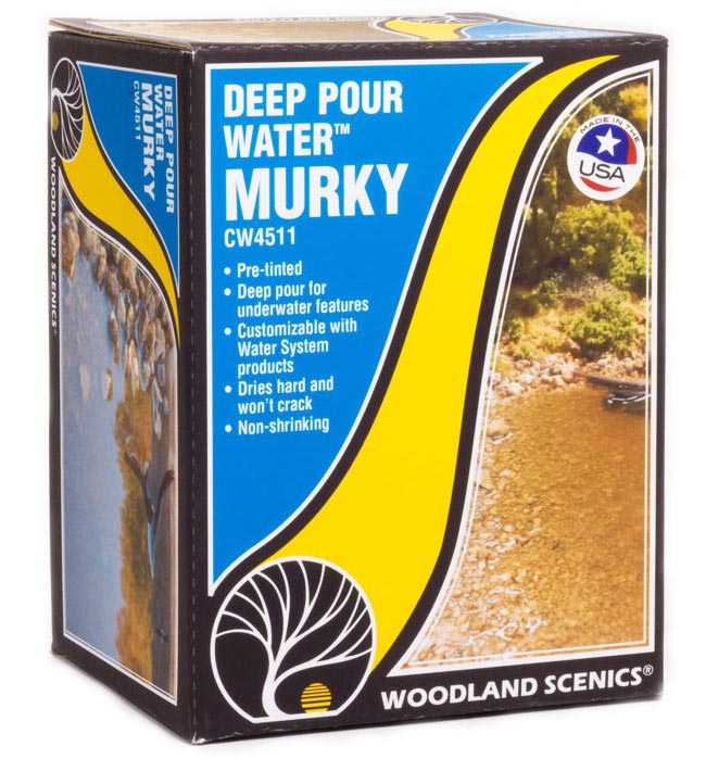 Woodland Scenics CW4511 Deep Pour Water Murky