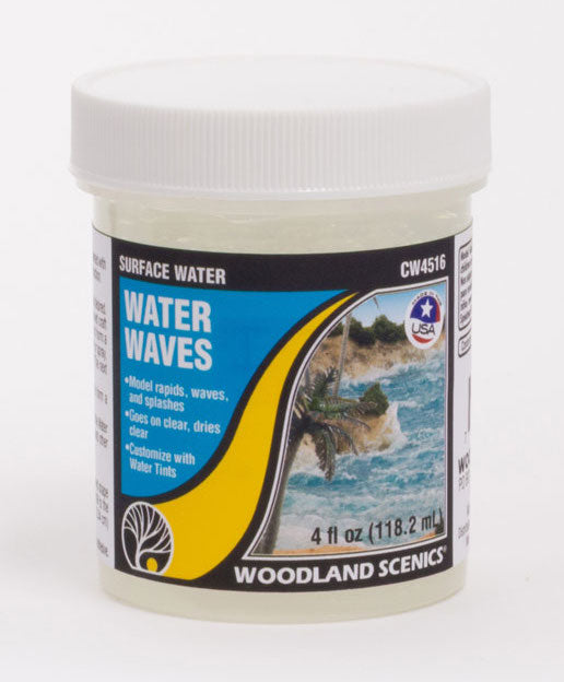 Woodland Scenics CW4516 Surface Water Water Wave 4oz