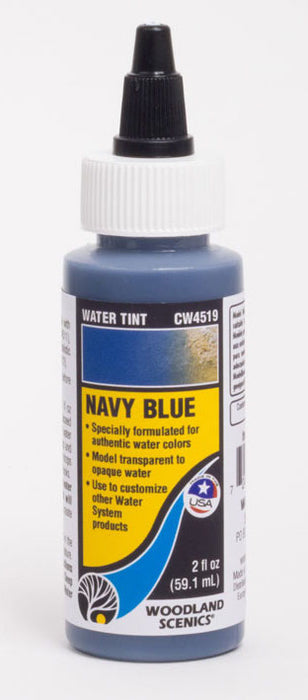 Woodland Scenics CW4519 Water Tint Navy Blue 2oz