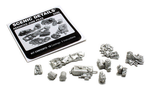 Woodland Scenics D205 HO Scale Scenic Details - Assorted Junk Piles