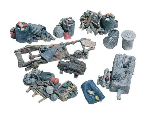 Woodland Scenics D205 HO Scale Scenic Details - Assorted Junk Piles