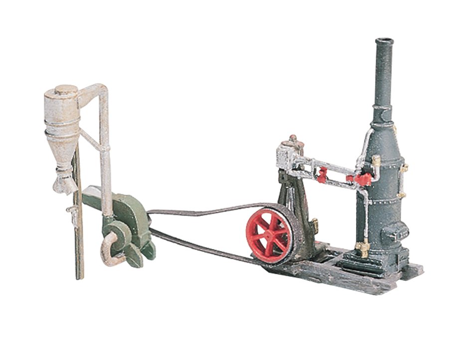 Woodland Scenics D229 HO Scale Scenic Details - Steam Engine / Hammer Mill