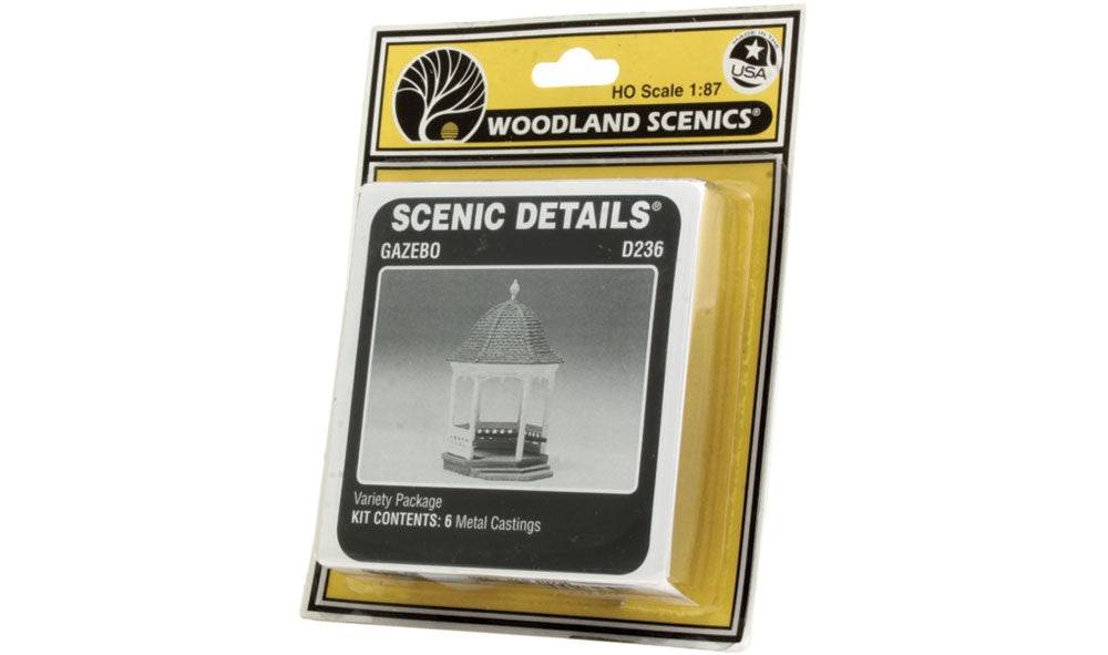 Woodland Scenics D236 HO Scale Scenic Details - Gazebo