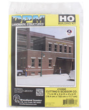 Woodland Scenics DPM 10300 HO Scale Cutting's Scissor Co. [Building Structure Kit]
