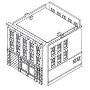 Woodland Scenics DPM 10400 HO Scale B. Moore Showroom [Building Structure Kit]