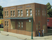 Woodland Scenics DPM 10600 HO Scale Laube's Linen Mill [Building Structure Kit]