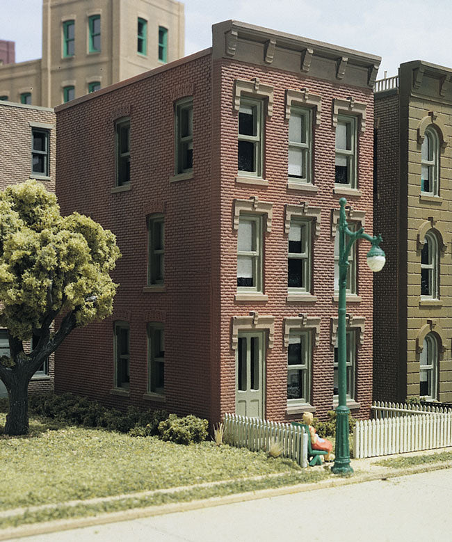 Woodland Scenics DPM 10900 HO Scale Townhouse #1 [Building Structure Kit]