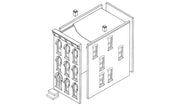 Woodland Scenics DPM 11000 HO Scale Townhouse #2 [Building Structure Kit]