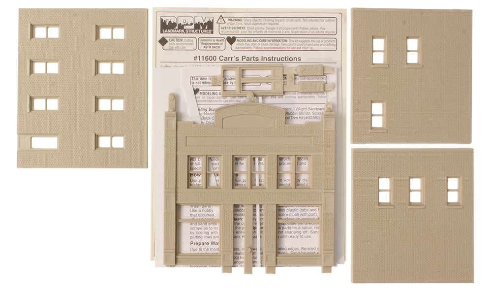 Woodland Scenics DPM 11600 HO Scale Carr's Parts [Building Structure Kit]