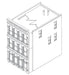 Woodland Scenics DPM 11800 HO Scale 1st National Bank [Building Structure Kit]