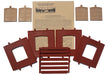 Woodland Scenics DPM 30106 HO Scale Dock Level Wall Sections - Freight Loading Entry Door 4-Pack