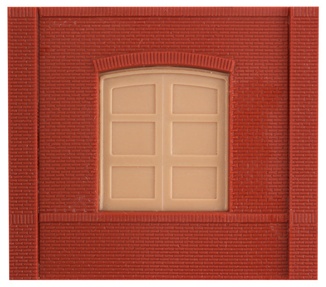Woodland Scenics DPM 30106 HO Scale Dock Level Wall Sections - Freight Loading Entry Door 4-Pack