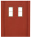 Woodland Scenics DPM 30139 HO Scale Two Story Wall Sections - 2 High Rectangle Windows 4-Pack