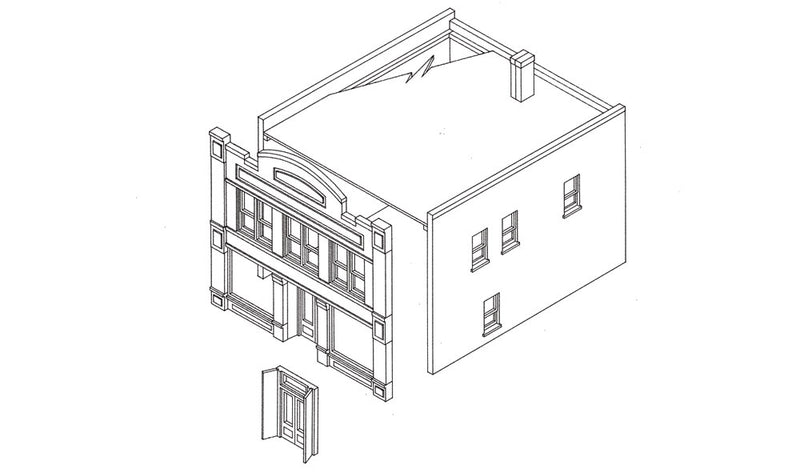 Woodland Scenics DPM 50300 N Scale Otto's Parts [Building Structure Kit]
