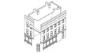 Woodland Scenics DPM 50700 N Scale Corner Apothecary [Building Structure Kit]