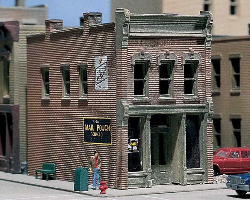 Woodland Scenics DPM 51100 N Scale Cricket's Saloon [Building Structure Kit]