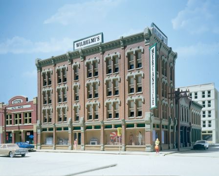 Woodland Scenics DPM 51600 N Scale Wilhelmi's Mercantile [Building Structure Kit]