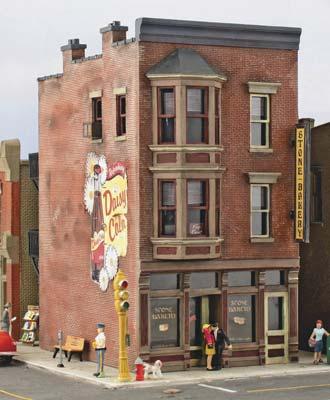 Woodland Scenics DPM Select 12300 HO Scale Stone Bakery [Building Structure Kit]