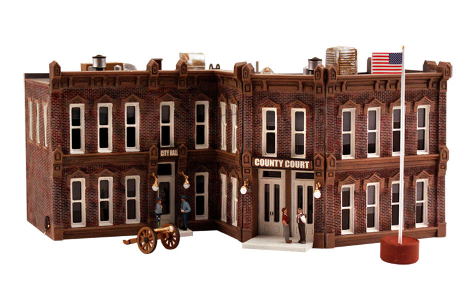 Woodland Scenics DPM Select 12500 HO Scale County Courthouse [Building Structure Kit]