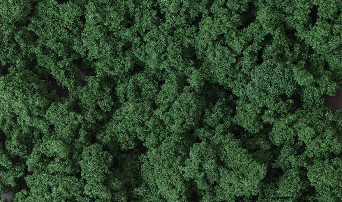 Woodland Scenics FC184 Clump Foliage - Dark Green (165 cu. in.)