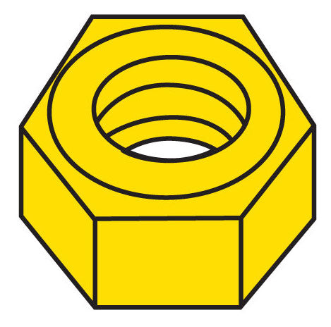 Woodland Scenics H881 Hob-Bits 00-90 Hex Nuts (5-Pack)