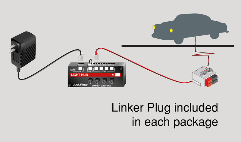 Woodland Scenics JP5610 N Scale Just Plug Vehicles - Green Pickup