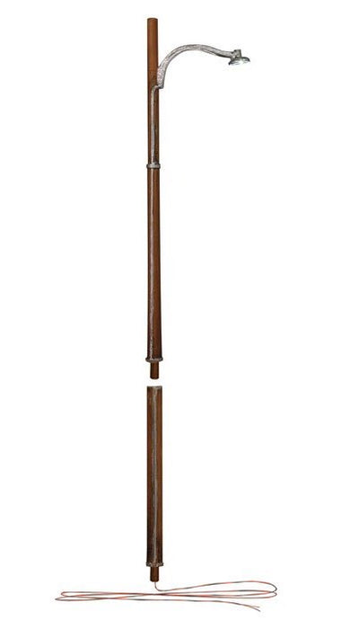 Woodland Scenics JP5630 HO Scale Just Plug Street Lights - Wooden Pole (3-Pack)