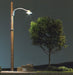 Woodland Scenics JP5630 HO Scale Just Plug Street Lights - Wooden Pole (3-Pack)