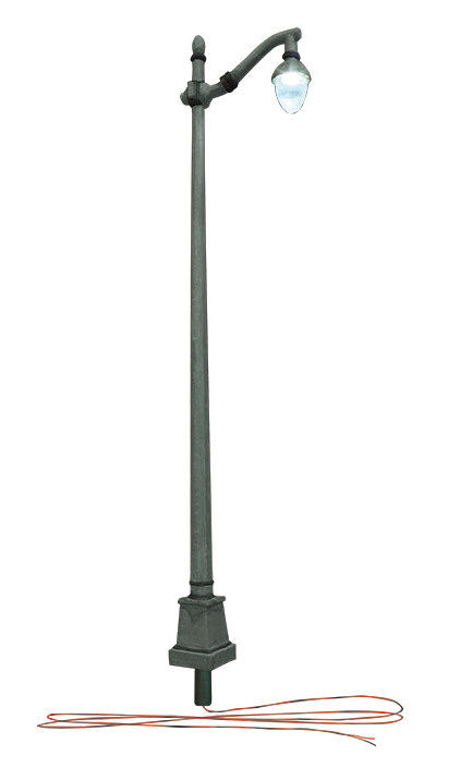 Woodland Scenics JP5639 N Scale Just Plug Street Lights - Arched Cast Iron (3-Pack)