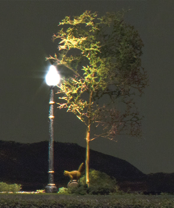 Woodland Scenics JP5649 O Scale Just Plug Street Lights - Lamp Post (2-Pack)