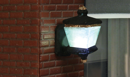Woodland Scenics JP5659 N Scale Wall Mount Lights, Entry 2-Pack