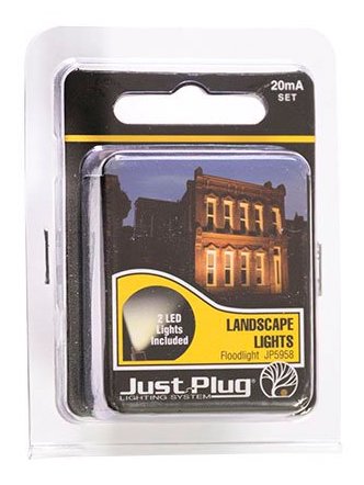 Woodland Scenics JP5958 Just Plug Floodlight 2 Pack