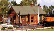 Woodland Scenics PF5207 N Scale Building Structure Kit, Woodland Station