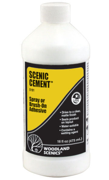 Woodland Scenics S191 Scenic Cement (16 oz.)