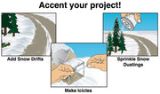 Woodland Scenics SP4123 Scene-A-Rama Snow Kit