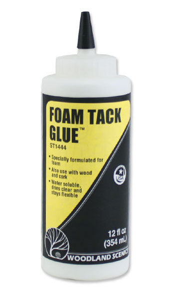 Woodland Scenics ST1444 Sub Terrain Adhesives & Filler, Foam Tack Glue, 12oz