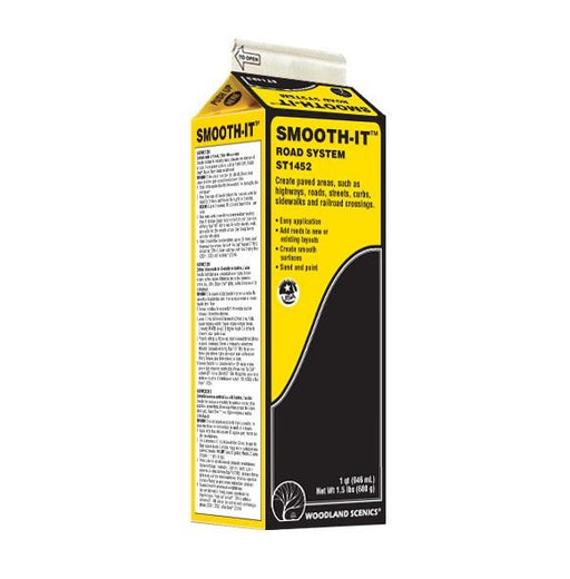 Woodland Scenics ST1452 Sub Terrain Adhesives & Filler, Foam Smooth-It, 1qt