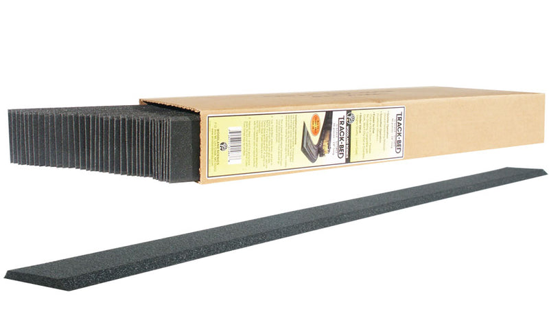 Woodland Scenics ST1461 HO Scale Roadbed, 2' Track-Bed Strips (36)
