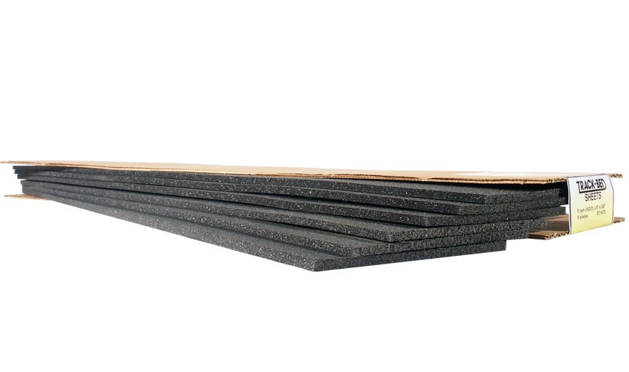 Woodland Scenics ST1470 HO Scale & O Scale Roadbed, Track-Bed Sheets (6)